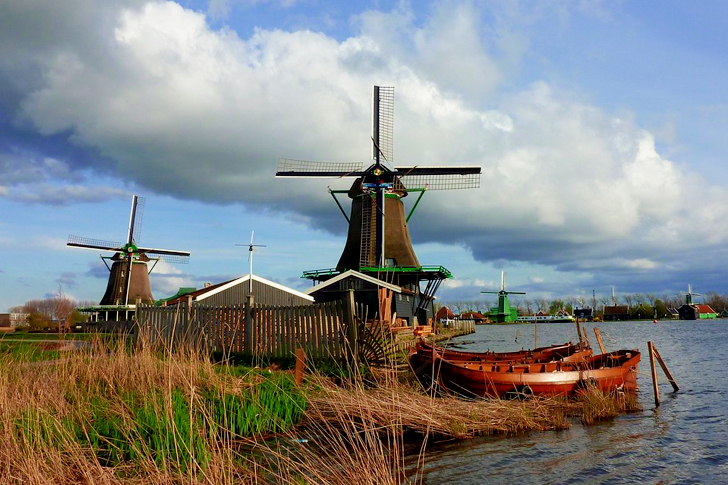 Kinderdijk Windmills, Netherlands