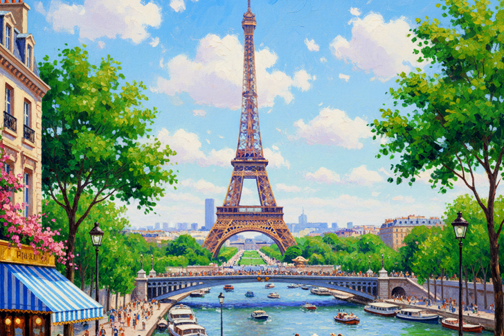 Michael Storrings Paris Jigsaw Puzzle