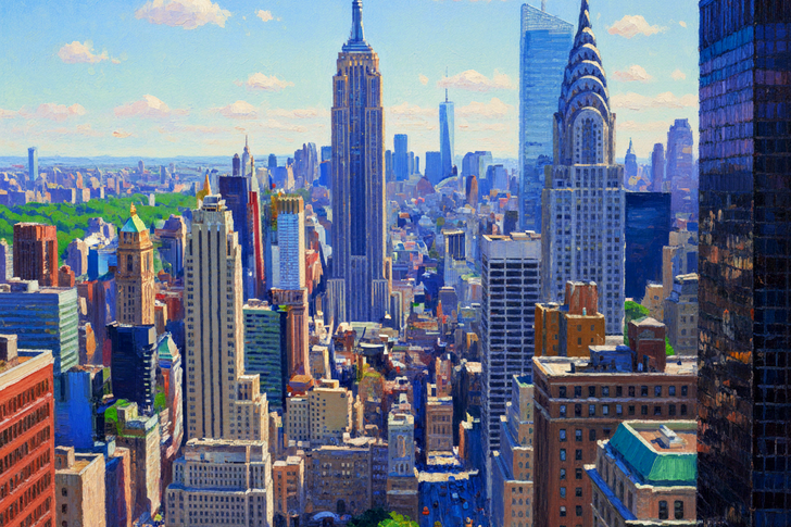 Midtown Manhattan Jigsaw Puzzle
