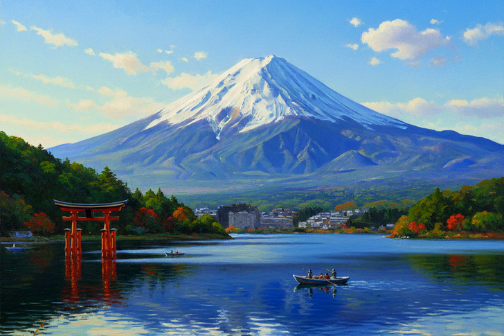 Mount Fuji Jigsaw Puzzle