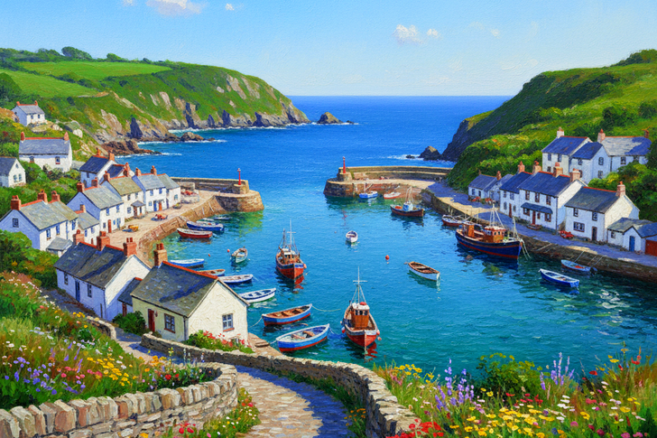Mousehole1 Jigsaw Puzzle