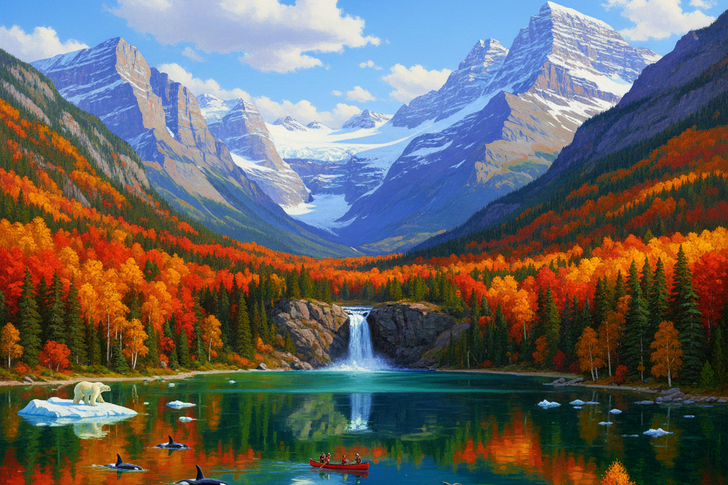 National Parks of Canada Jigsaw Puzzle