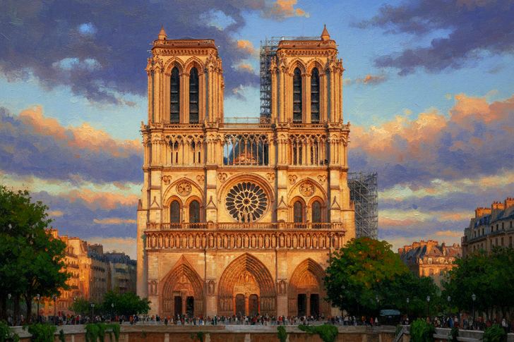 Notre-Dame Cathedral of Paris Jigsaw Puzzle