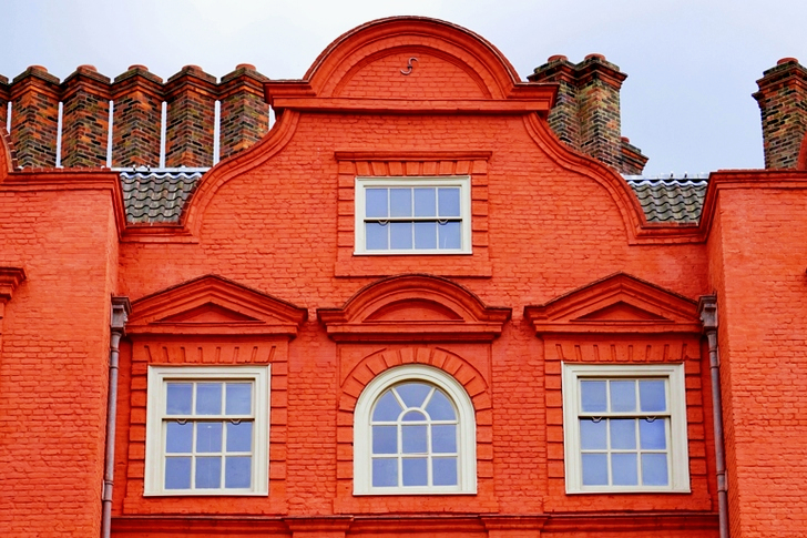 Brown Concrete House