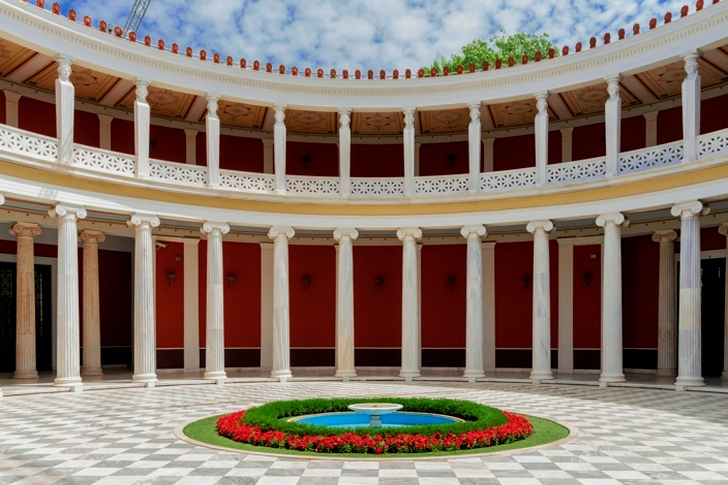 Springvand i gården