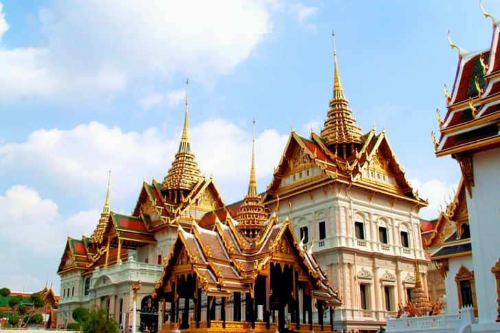 Brown and White Temple Under Blue Sky