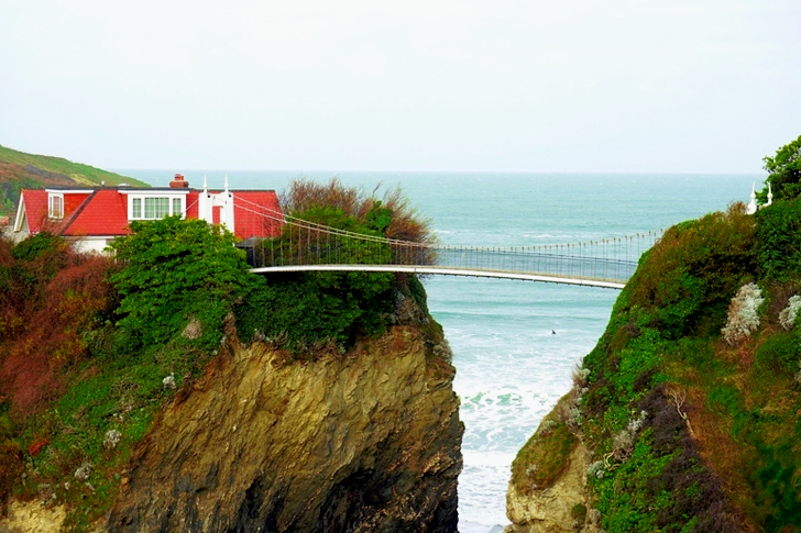 Aerial View of Bridge