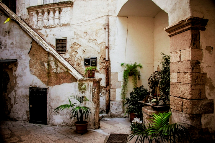 White and Gray Concrete House Close-up
