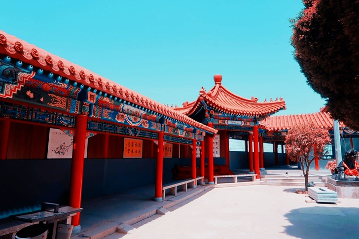 Orange and Brown Building