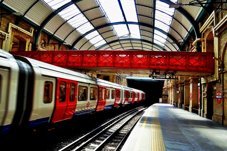 White and Red Train on Station