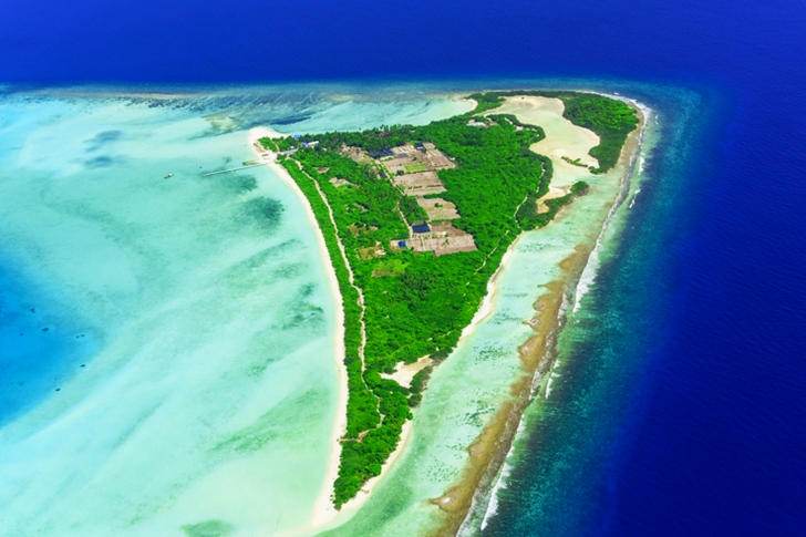 Bird's Eye View Of Island