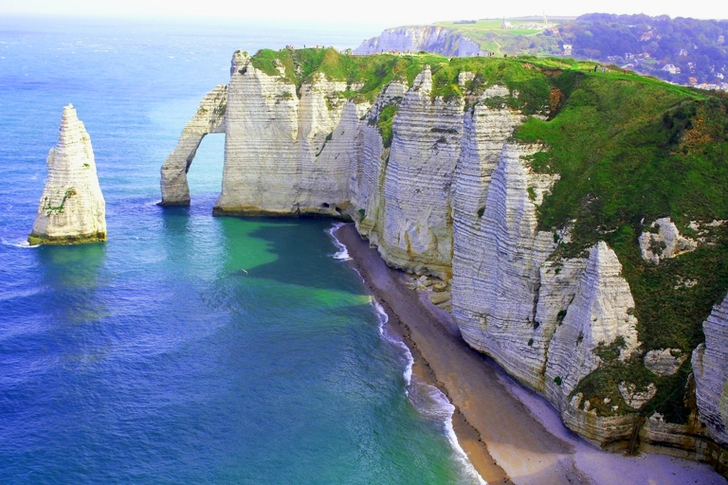 Rock Cliff Near Seashore