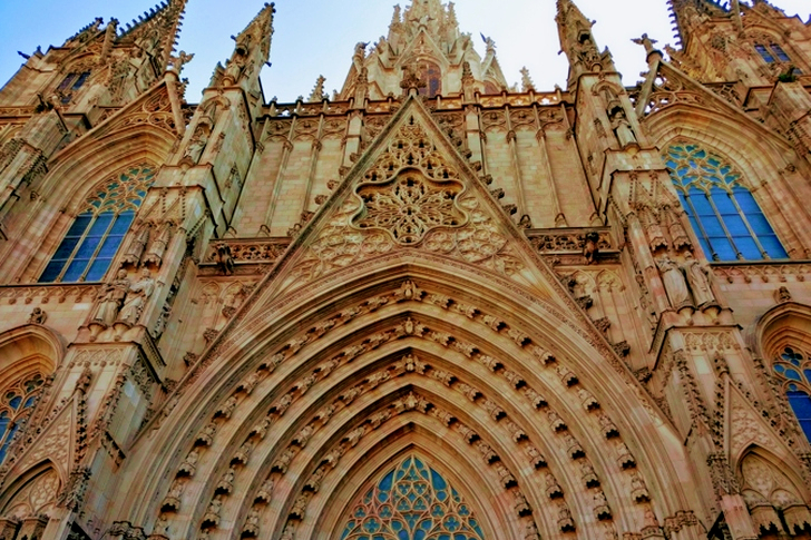 Beige Concrete Building