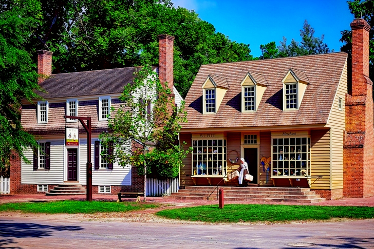 Beige and Grey Brick Houses