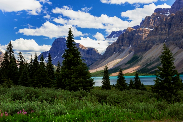 Malerische Aussicht im Banff-Nationalpark