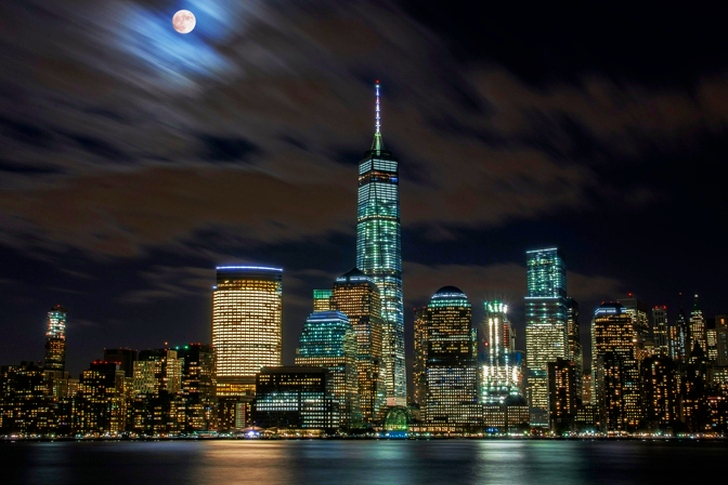 New York City om natten