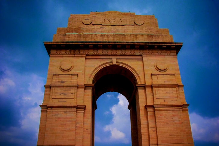 Brown Concrete India Gate