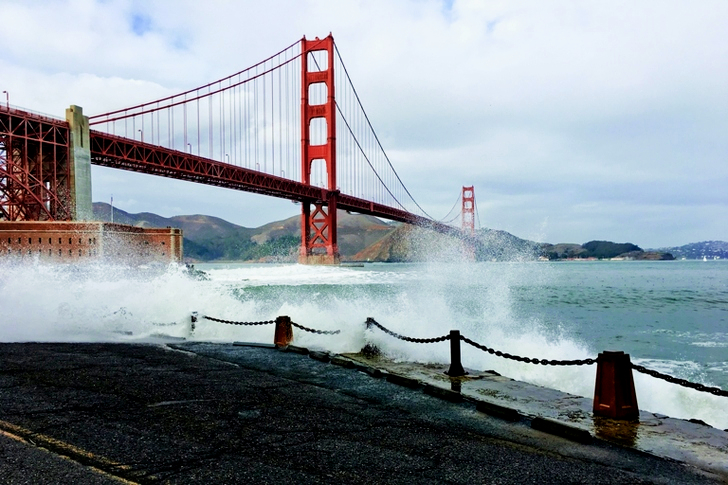 Architectural of Golden Gate Bridge, San Francisco