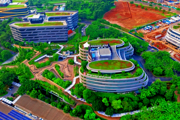 Aerial of High-rise Buildings