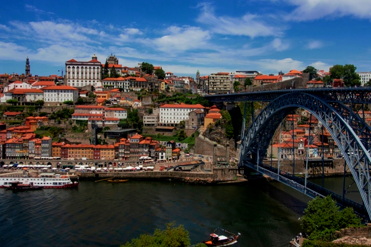 Black Bridge Near Body of Water