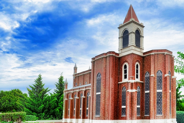 Architectural of Brown Rand White House