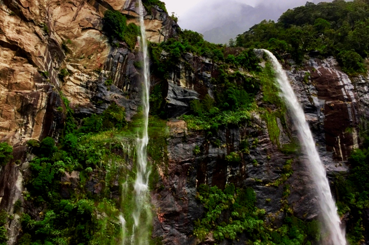 Timelapse Flowing Waterfalls