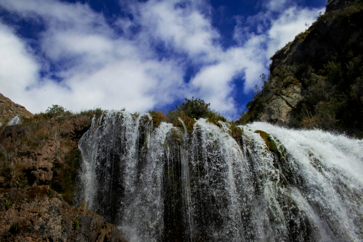 Low Angle  Waterfalls