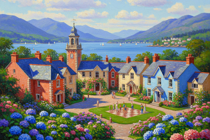 Portmeirion Jigsaw Puzzle