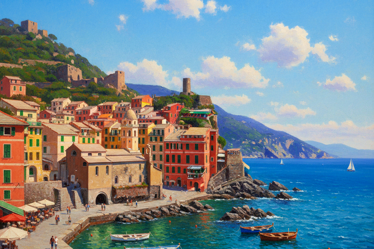 Porto Venere Italy Jigsaw Puzzle