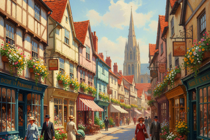 Primrose Street Jigsaw Puzzle