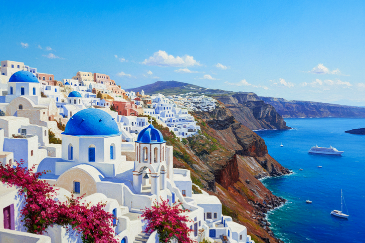 Santorini Jigsaw Puzzle