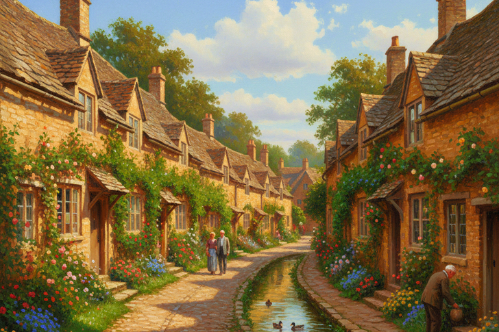 Scenic Cotswolds Jigsaw Puzzle