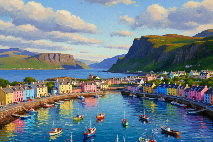 Scenic Portree Jigsaw Puzzle