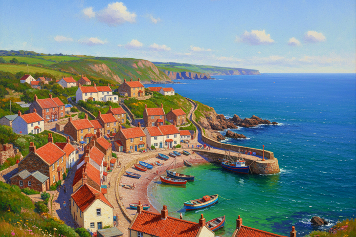 Staithes Jigsaw Puzzle