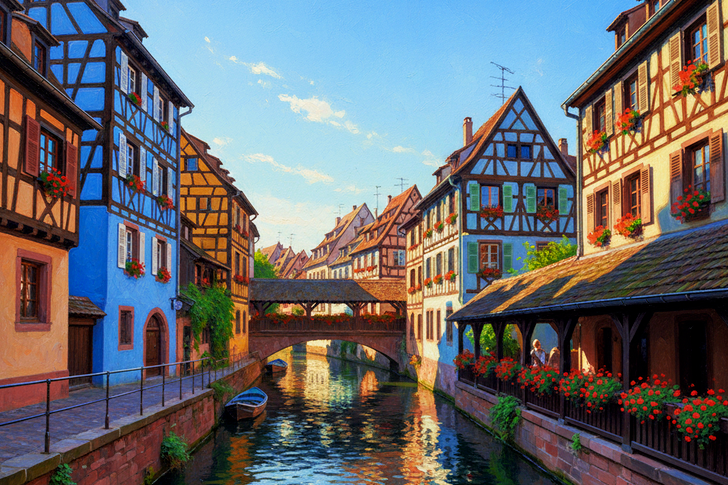 Strasbourg Evening Jigsaw Puzzle