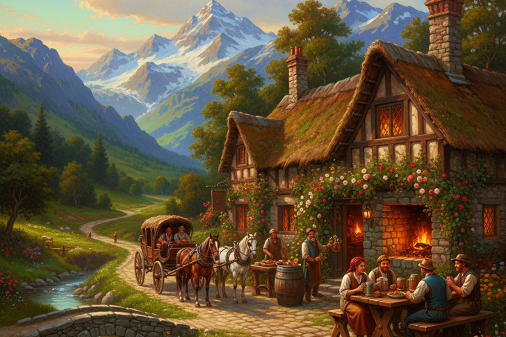 Travellers Rest Jigsaw Puzzle