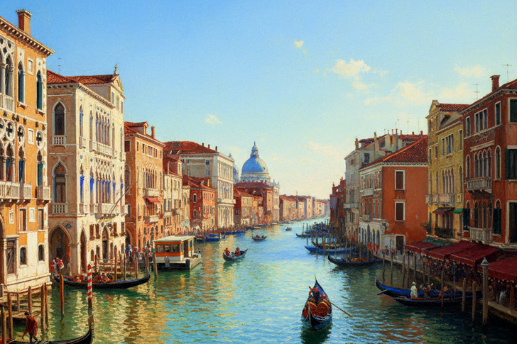 Venice Canals Jigsaw Puzzle