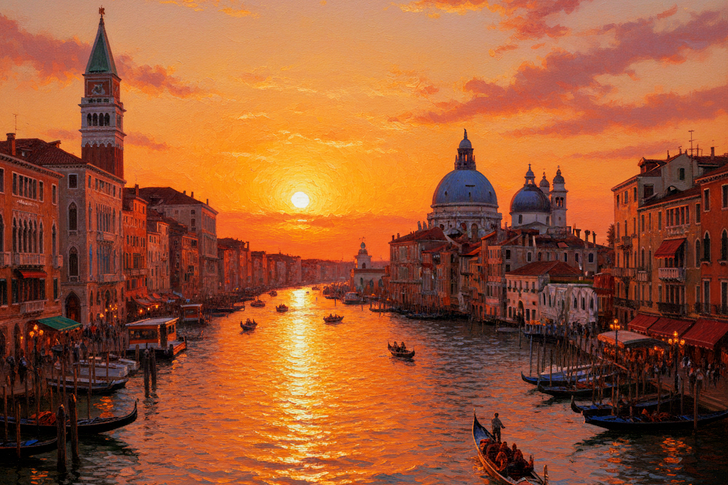 Venice Evening Jigsaw Puzzle